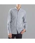 【ジョゼフ オム/JOSEPH HOMME / MEN】のトライジャガードストレッチ ウィングカラーシャツ ライトグレー系|ID: prp329100004714332 ipo3291000000034230206