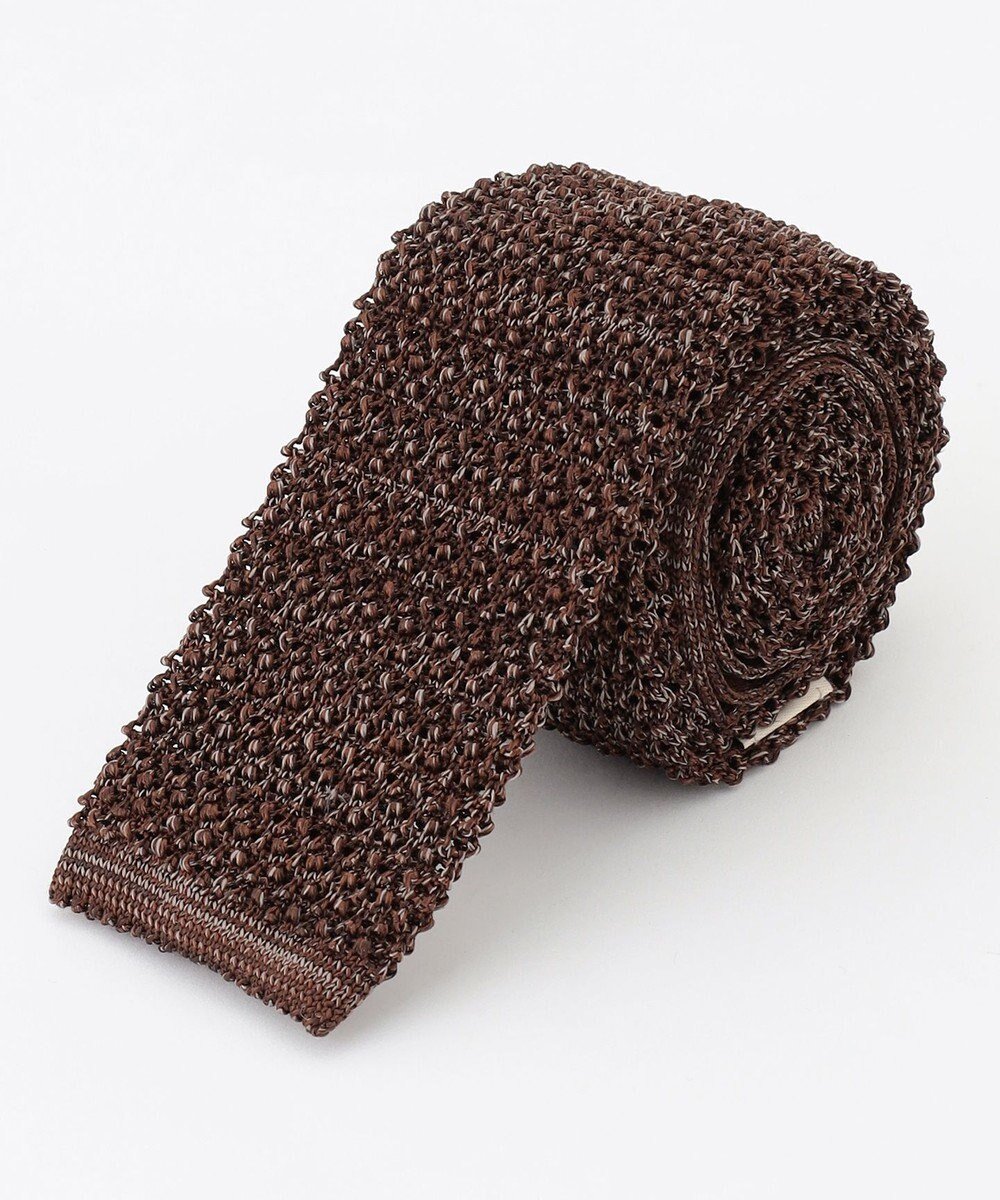 【ジェイ プレス/J.PRESS / MEN】の【J.PRESS KNIT TIE COLLECTION】無地 ニットネクタイ インテリア・キッズ・メンズ・レディースファッション・服の通販 founy(ファニー) 　ファッション　Fashion　メンズファッション　Fashion for Men　スーツ　Suit, Formalwear　ドレス　Dress, One-Piece　リラックス　Relax, Relaxed Fit　無地　Plain, Solid Color　ブラウン系|ID: prp329100004714333 ipo3291000000034058856