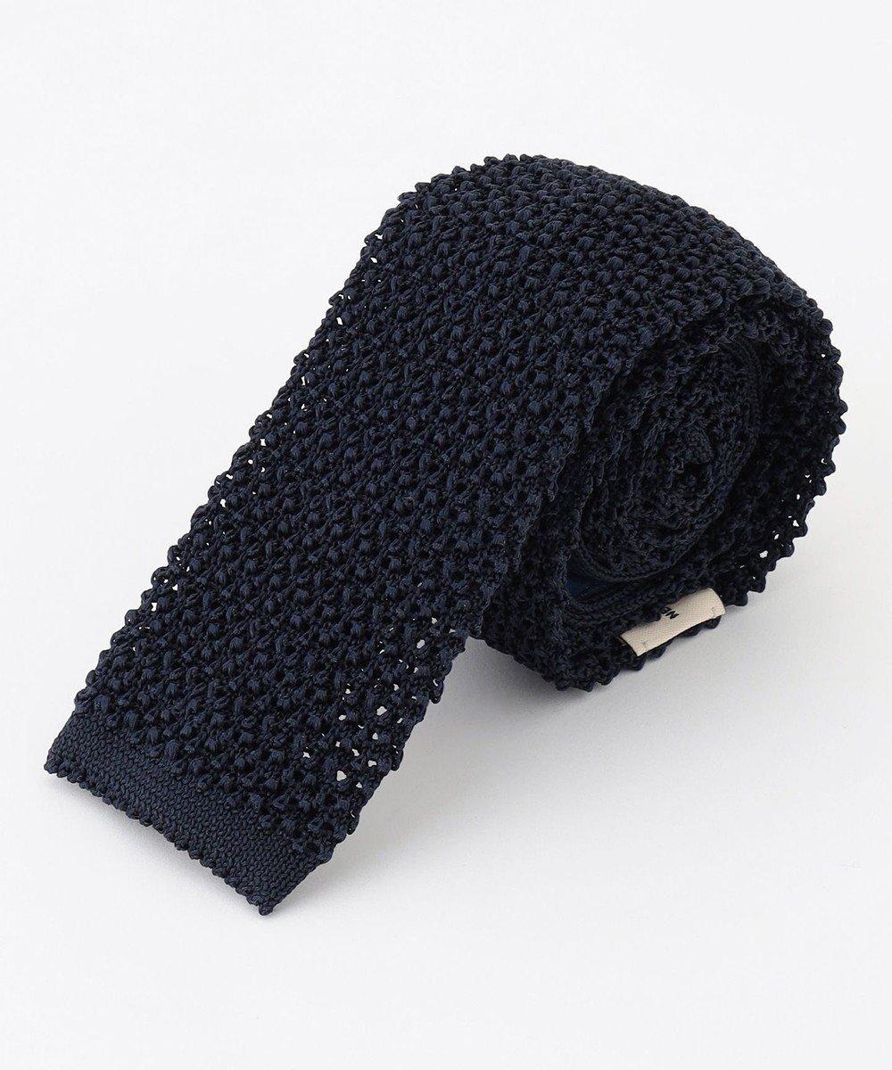 【ジェイ プレス/J.PRESS / MEN】の【J.PRESS KNIT TIE COLLECTION】無地 ニットネクタイ インテリア・キッズ・メンズ・レディースファッション・服の通販 founy(ファニー) 　ファッション　Fashion　メンズファッション　Fashion for Men　スーツ　Suit, Formalwear　ドレス　Dress, One-Piece　リラックス　Relax, Relaxed Fit　無地　Plain, Solid Color　ネイビー系|ID: prp329100004714333 ipo3291000000034058861