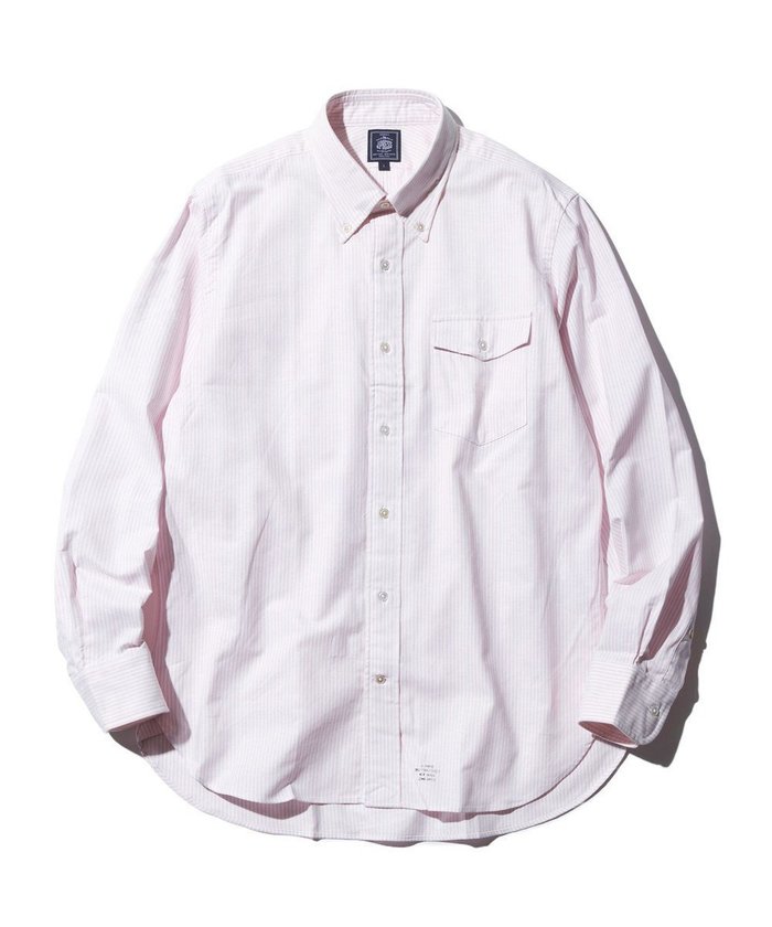 【ジェイ プレス/J.PRESS / MEN】の【定番 / 不変の品格】アービング キャンディーストライプ シャツ / ボタンダウン インテリア・キッズ・メンズ・レディースファッション・服の通販 founy(ファニー) https://founy.com/ ファッション Fashion メンズファッション Fashion for Men トップス・カットソー Cut & Sew Tops メンズシャツ Shirts アイビー Ivy Pattern カットソー Cut and Sewn Top ストライプ Stripe, Striped Pattern ダウン Down, Puffer トレンド Trend, Trending Now ドレス Dress, One-Piece 定番 Standard, Basic Item 人気 Popular, Best Seller フラップ Flap, Flap Pocket ポケット Pocket, Pocket Detail ヨーク Yoke, Yoke Design レギュラー Regular, Standard Fit A/W・秋冬 Autumn/Winter S/S・春夏 SS, Spring/Summer, Warm Season おすすめ Recommended / Our Picks 夏 Summer |ID: prp329100004714335 ipo3291000000034337645