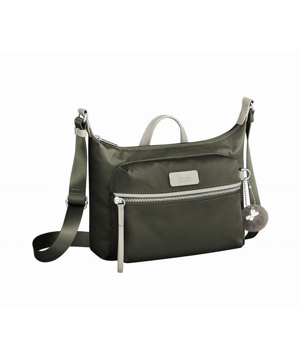 【エース バッグズ アンド ラゲッジ/ACE BAGS & LUGGAGE / MEN】のkanana project PJ-15 ライトリーバッグ 舟形ショルダー 17371 カナナプロジェクト 軽量 インテリア・キッズ・メンズ・レディースファッション・服の通販 founy(ファニー) 　ファッション　Fashion　メンズファッション　Fashion for Men　バッグ　Bags　エアリー　Airy Texture　エレガント 上品　Elegant　オケージョン　Occasion Wear　軽量　Lightweight, Ultra Light　ショルダー　Shoulder, Shoulder Strap　フロント　Front, Front Design　ポケット　Pocket, Pocket Detail　カーキ|ID: prp329100004714341 ipo3291000000034058896