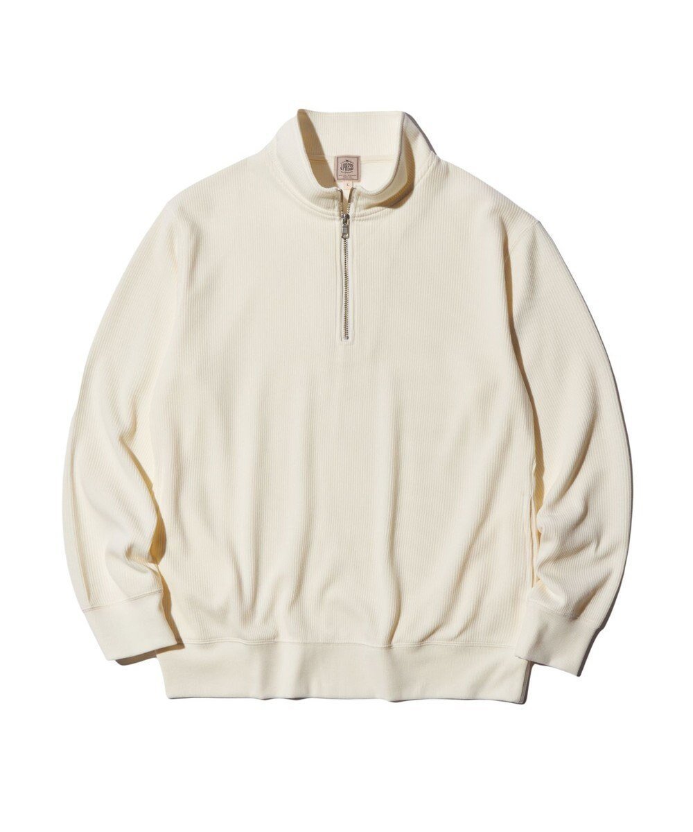 【ジェイ プレス/J.PRESS / MEN】の【J.PRESS PREMIUM JERSEY】ハーフジップ トレーナー 人気、トレンドファッション・服の通販 founy(ファニー) 　ファッション　Fashion　メンズファッション　Fashion for Men　トップス・カットソー　Cut & Sew Tops　インナー　Innerwear　春　Spring　畦　Ribbed Knit　スウェット / スエット　Sweatshirt, Sweatwear　トレーナー　Sweatshirt, Trainer　フィット　Fit, Slim Fit　レギュラー　Regular, Standard Fit　A/W・秋冬　Autumn/Winter　S/S・春夏　SS, Spring/Summer, Warm Season　夏　Summer　エレガント 上品　Elegant　 other-1|ID: prp329100004714343 ipo3291000000034058905