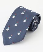 【ジェイ プレス/J.PRESS / MEN】の【J.PRESS STEPHEN WALTERS COLLECTION】クリスマスモチーフ ネクタイ ターコイズブルー系8|ID: prp329100004714347 ipo3291000000034058919