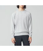 【ジェイ プレス/J.PRESS / MEN】の【FLEX YARN】ケーブルニット ライトグレー系|ID: prp329100004714352 ipo3291000000034058937