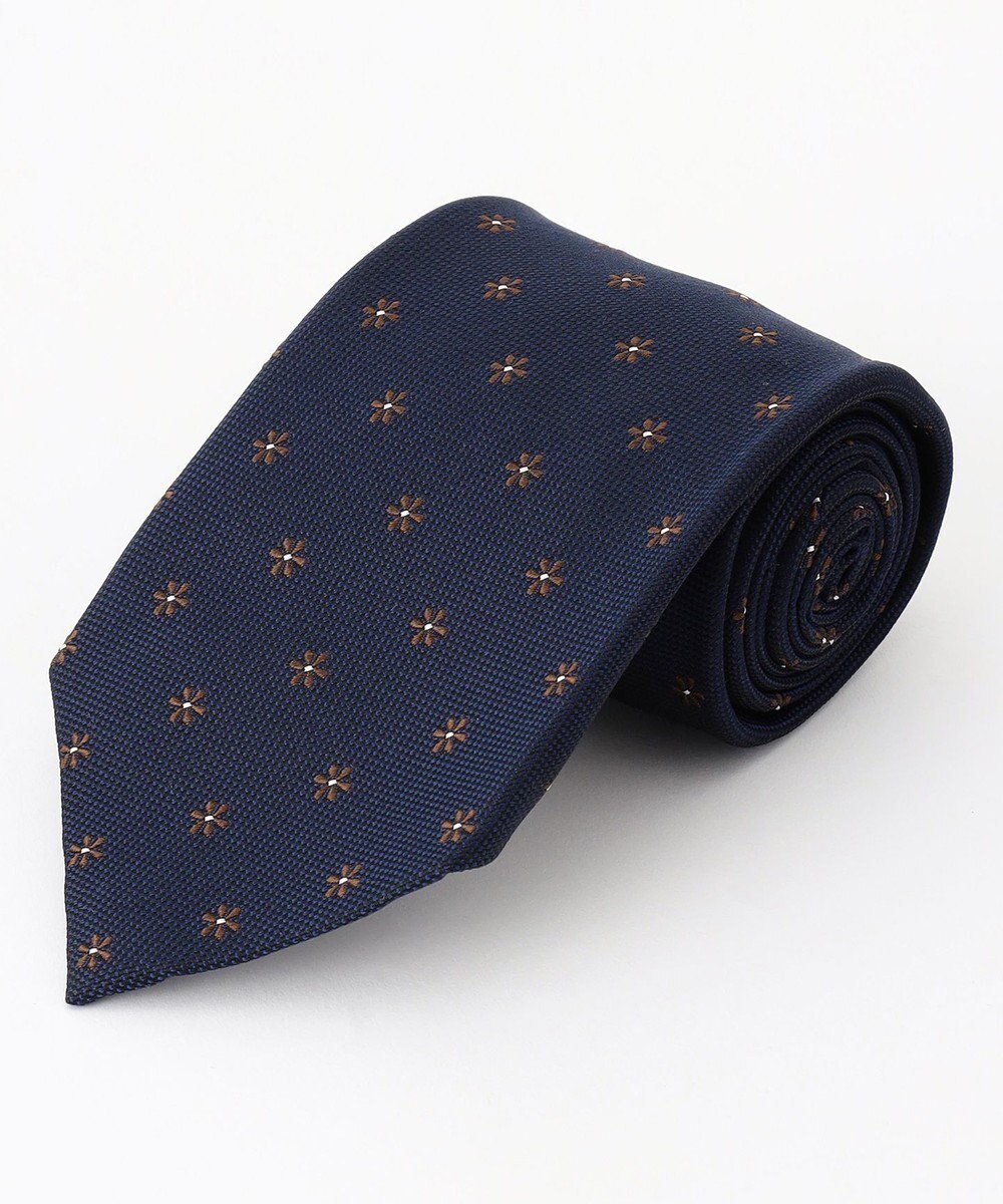 【ジェイ プレス/J.PRESS / MEN】の【J.PRESS SPUN SILK COLLECTION】ヴィンテージジャガード ネクタイ インテリア・キッズ・メンズ・レディースファッション・服の通販 founy(ファニー) 　ファッション　Fashion　メンズファッション　Fashion for Men　おすすめ　Recommended / Our Picks　コレクション　Collection, Seasonal Line　シルク　Silk, 100% Silk　ジャケット　Jacket, Outerwear　スーツ　Suit, Formalwear　ネイビー系7|ID: prp329100004714353 ipo3291000000034058942