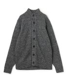【ジョゼフ オム/JOSEPH HOMME / MEN】の【WEB・一部店舗限定 】 シャギーメランジ ハイネックカーディガン ブラック系|ID: prp329100004714355 ipo3291000000034058957
