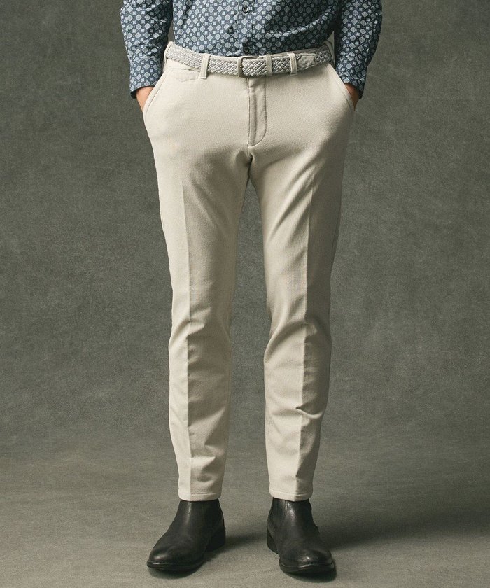【ジョセフ アブード/JOSEPH ABBOUD / MEN】の【ウエストも伸びる!/暖かパンツ/オーガニックコットン使用】ライスコールストレッチパンツ インテリア・キッズ・メンズ・レディースファッション・服の通販 founy(ファニー) https://founy.com/ ファッション Fashion メンズファッション Fashion for Men ボトムス Bottoms ウォーム Warm Fabric 春 Spring ジャケット Jacket, Outerwear ストレッチ Stretch, Stretchy Fabric 防寒 Cold Protection, Winter-Ready リラックス Relax, Relaxed Fit 冬 Winter / This Winter S/S・春夏 SS, Spring/Summer, Warm Season 新作・新入荷 New Arrivals / New In おすすめ Recommended / Our Picks 夏 Summer ビジネス 仕事 通勤 Business / Work / Commuting |ID: prp329100004714359 ipo3291000000034059017