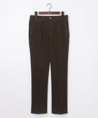 【ジョセフ アブード/JOSEPH ABBOUD / MEN】の【ウエストも伸びる!/暖かパンツ/オーガニックコットン使用】ライスコールストレッチパンツ ダークブラウン系|ID: prp329100004714359 ipo3291000000034059027