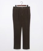 【ジョセフ アブード/JOSEPH ABBOUD / MEN】の【ウエストも伸びる!/暖かパンツ/オーガニックコットン使用】ライスコールストレッチパンツ ダークブラウン系|ID: prp329100004714359 ipo3291000000035634656