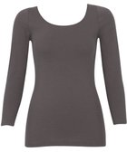【ウィング/Wing】のあったかインナー オーガニックコットン混 やわらかくやさしい肌ざわり 【綿の贅沢オーガニック】 綿混 保温性 8分袖 長袖 秋 冬 EL4831ウイング/ワコール 人気、トレンドファッション・服の通販 founy(ファニー) ファッション Fashion レディースファッション Fashion for Women トップス・カットソー Cut & Sew Tops ニット Knit Tops & Sweaters アンダー Underwear Essentials インナー Innerwear オーガニック Organic Cotton 秋 Autumn 抗菌 Antibacterial, Bacteria-Resistant 長袖 Long Sleeve, Full Sleeve 冬 Winter / This Winter A/W・秋冬 Autumn/Winter おすすめ Recommended / Our Picks thumbnail グレー|ID: prp329100004714364 ipo3291000000034295701