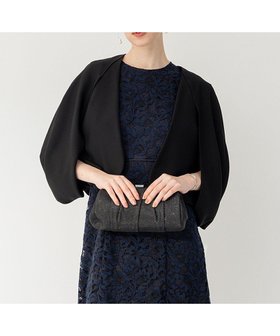 【23区/NIJYUSANKU】 【APPLAUDIR】ライトダブルクロス ボレロジャケット人気、トレンドファッション・服の通販 founy(ファニー) ファッション Fashion レディースファッション Fashion for Women アウター Coat / Outerwear Collection レディースジャケット・軽アウター Jackets ボレロ・ショート丈ジャケット / ドレス羽織りに Boleros & Short Jackets 2024年 2024 2024春夏・S/S Spring/Summer 2024 SS24 エレガント 上品 Elegant ジャケット Jacket, Outerwear スリーブ Sleeve, Long Sleeve / Short Sleeve ダブル Double, Double-Breasted ドレス Dress, One-Piece ノースリーブ Sleeveless, No-Sleeve バルーン Balloon, Balloon Silhouette パーティ Party, Party Style ボレロ Bolero, Short Cardigan 夏 Summer 春 Spring S/S・春夏 SS, Spring/Summer, Warm Season 結婚式 Wedding |ID:prp329100004714366