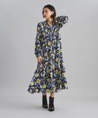 【グレース コンチネンタル/GRACE CONTINENTAL】のフラワープリントカフタンワンピース イエロー|ID: prp329100004714369 ipo3291000000034059206