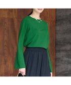 【自由区/JIYU-KU】の【セットアップ対応・洗える】レーヨンストレッチフレアスリーブ ニット アーバングリーン系|ID: prp329100004714375 ipo3291000000034484593