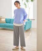 【エニー/ANY】の【洗濯機可/ウエストゴム/ストレッチ/セットアップ可】イージィケアストレッチワイドパンツ グレー|ID: prp329100004714383 ipo3291000000034211556