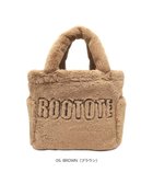 【ルートート/ROOTOTE】の3637【ふわふわ】SC.スクエア.ファー.ロゴ-A 05:ブラウン|ID: prp329100004714384 ipo3291000000034059278