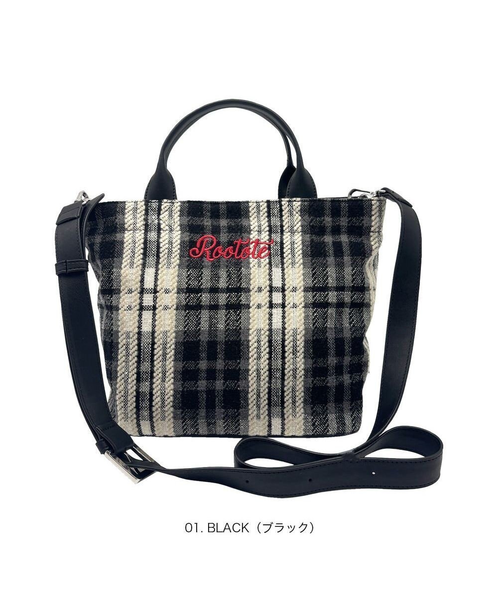 【ルートート/ROOTOTE】の3646【2way】SC.スクエア.マテリアル-A インテリア・キッズ・メンズ・レディースファッション・服の通販 founy(ファニー) ファッション Fashion レディースファッション Fashion for Women カメラ Camera Accessories ショルダー Shoulder, Shoulder Strap シンプル Simple, Minimal ジャケット Jacket, Outerwear スクエア Square, Square Shape 財布 Wallet, Purse チェック Check, Plaid, Tartan プリント Print, Printed Pattern ポケット Pocket, Pocket Detail ポーチ Pouch, Small Case ミックス Mix, Mixed Style ランダム Random, Irregular リップ Lip, Lip Motif 新作・新入荷 New Arrivals / New In 01:ブラック|ID: prp329100004714385 ipo3291000000034059282