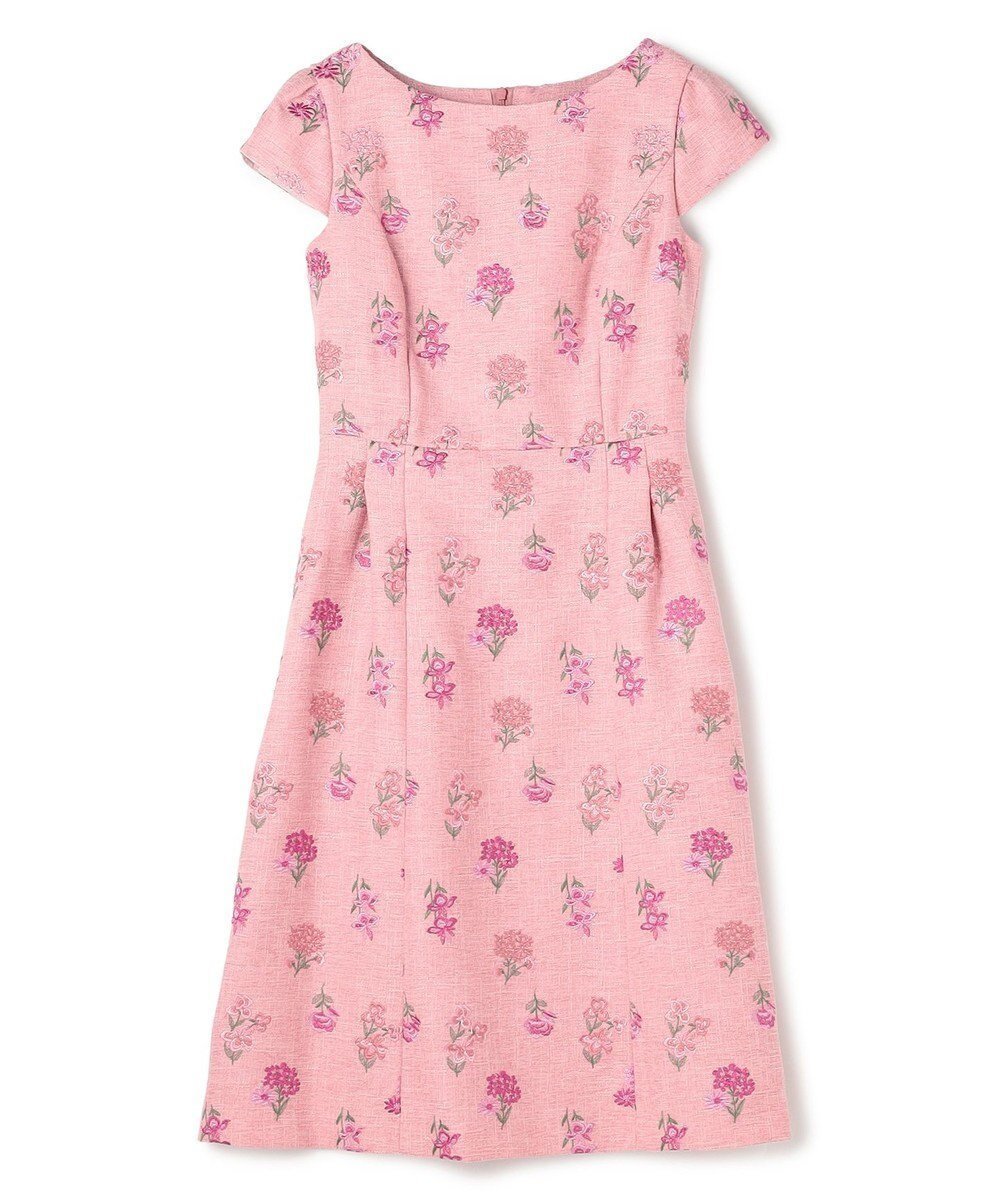 【トッカ/TOCCA】の【洗える】ENGLISH GARDEN ドレス インテリア・キッズ・メンズ・レディースファッション・服の通販 founy(ファニー) 　ファッション　Fashion　レディースファッション　Fashion for Women　ワンピース　Dresses　フォーマル・パーティードレス・結婚式用ドレス　Elegant & Casual Dresses　新作・新入荷　New Arrivals / New In　ガーデン　Garden, Gardening　ツイード　Twill, Twill Weave　ドレス　Dress, One-Piece　ファブリック　Fabric, Textile　フィット　Fit, Slim Fit　フレア　Flare, Flared　今季　This Season, Current Season　夏　Summer　S/S・春夏　SS, Spring/Summer, Warm Season　洗える　Machine Washable　A/W・秋冬　Autumn/Winter　ピンク系7|ID: prp329100004714407 ipo3291000000034059357