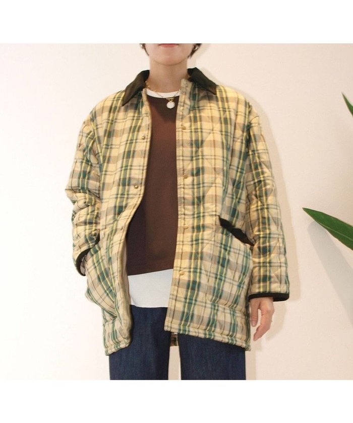 【ジェイプレスヨークストリート/J.PRESS YORK STREET】の【WOMEN】チャックキルティング ショートコート インテリア・キッズ・メンズ・レディースファッション・服の通販 founy(ファニー) https://founy.com/ ファッション Fashion レディースファッション Fashion for Women アウター Coat / Outerwear Collection コート・ロングコート・ピーコート Long Coats, Peacoats & More レディースジャケット・軽アウター Jackets キルティング Quilted, Quilting キルト Quilt, Quilted Fabric コーデュロイ Corduroy, Cord Fabric ショート Short, Short Length ジャケット Jacket, Outerwear スウェット / スエット Sweatshirt, Sweatwear スニーカー Sneakers, Trainers スラックス Slacks, Dress Pants ダウン Down, Puffer チェック Check, Plaid, Tartan デニム Denim, Jeans Material フラップ Flap, Flap Pocket ポケット Pocket, Pocket Detail ロング Long, Long-Length A/W・秋冬 Autumn/Winter おすすめ Recommended / Our Picks エレガント 上品 Elegant ビジネス 仕事 通勤 Business / Work / Commuting |ID: prp329100004714422 ipo3291000000034426380