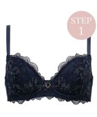【ブラデリス ニューヨーク/BRADELIS New York】の【BRADELIS New York / 育乳補整ブラ・STEP1 集める】ジャスミンステップ1ブラ25A2 人気、トレンドファッション・服の通販 founy(ファニー) ファッション Fashion レディースファッション Fashion for Women アンダー Underwear Essentials エレガント 上品 Elegant クラシカル Classical, Vintage-Inspired コレクション Collection, Seasonal Line コンパクト Compact, Small Size ショーツ Shorts, Short Pants シルバー Silver, Metallic Silver シンプル Simple, Minimal フィット Fit, Slim Fit フラワー Flower, Floral ブラジャー Bra, Lingerie ポケット Pocket, Pocket Detail モチーフ Motif, Design Theme ラグジュアリー Luxury, Elegant ラップ Wrap, Wrap Design リーフ Leaf, Botanical Leaf レース Lace, Lace Fabric ローズ Rose, Rose Motif ワイヤー Wire, Wired Bra おすすめ Recommended / Our Picks 2025年 2025 2025春夏・S/S Spring/Summer 2025 SS25 thumbnail ネイビー|ID: prp329100004714423 ipo3291000000034059408