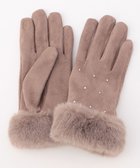 【エニィ スィス/any SiS】のシャインストーン グローブ ライトモカ|ID: prp329100004714426 ipo3291000000034059419