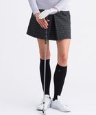 【23区 ゴルフ/NIJYUSANKU GOLF】の【WOMEN】裏起毛ジャージースカート ストレッチ モノグラム 上品スタイル ブラック系5|ID: prp329100004714428 ipo3291000000034059424
