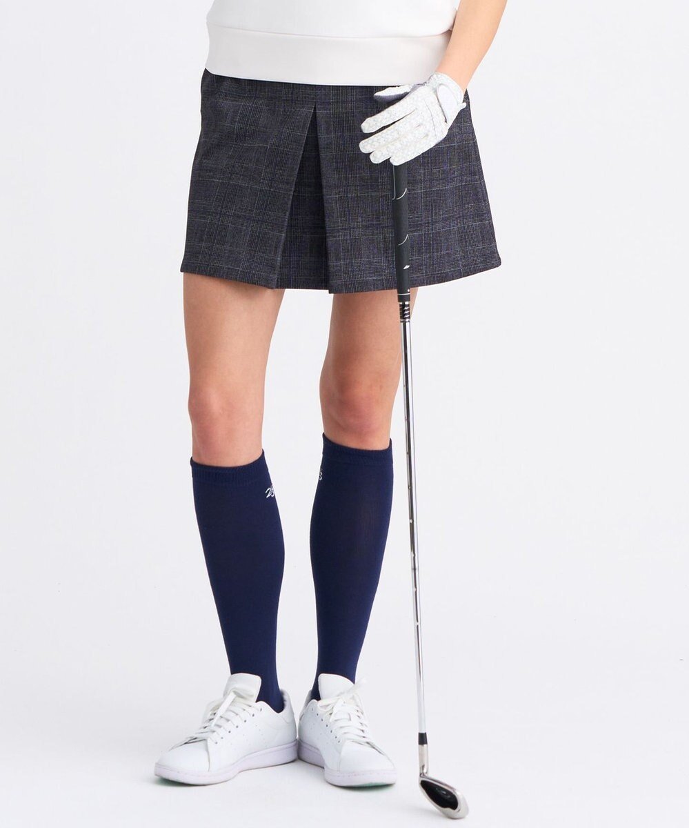 【23区 ゴルフ/NIJYUSANKU GOLF】の【WOMEN】裏起毛ジャージースカート ストレッチ モノグラム 上品スタイル インテリア・キッズ・メンズ・レディースファッション・服の通販 founy(ファニー) ファッション Fashion レディースファッション Fashion for Women スカート Skirts ストレッチ Stretch, Stretchy Fabric パターン Pattern, Design Print ボックス Boxy, Box Shape エレガント 上品 Elegant A/W・秋冬 Autumn/Winter ネイビー系5|ID: prp329100004714428 ipo3291000000034059425