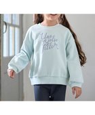 【エニィ/ANY / KIDS】の【WEB限定】7days 裏毛トレーナー ミント×ロゴ|ID: prp329100004715542 ipo3291000000034069603