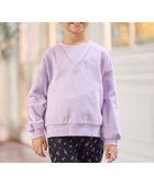 【エニィ/ANY / KIDS】の【WEB限定】7days 裏毛トレーナー ラベンダー×ネックレス|ID: prp329100004715542 ipo3291000000034485563