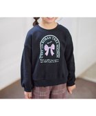 【エニィ/ANY / KIDS】の【WEB限定】7days 裏毛トレーナー 人気、トレンドファッション・服の通販 founy(ファニー) ファッション Fashion キッズファッション Fashion for Kids トップス・カットソー Cut & Sew Tops 秋 Autumn スウェット / スエット Sweatshirt, Sweatwear トレーナー Sweatshirt, Trainer ポケット Pocket, Pocket Detail ロング Long, Long-Length 冬 Winter / This Winter A/W・秋冬 Autumn/Winter おすすめ Recommended / Our Picks thumbnail ブラック×リボン|ID: prp329100004715542 ipo3291000000035605453