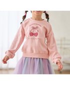 【エニィ/ANY / KIDS】の【WEB限定】7days 裏毛トレーナー 人気、トレンドファッション・服の通販 founy(ファニー) ファッション Fashion キッズファッション Fashion for Kids トップス・カットソー Cut & Sew Tops 秋 Autumn スウェット / スエット Sweatshirt, Sweatwear トレーナー Sweatshirt, Trainer ポケット Pocket, Pocket Detail ロング Long, Long-Length 冬 Winter / This Winter A/W・秋冬 Autumn/Winter おすすめ Recommended / Our Picks thumbnail ピンク×サクランボ|ID: prp329100004715542 ipo3291000000035605455