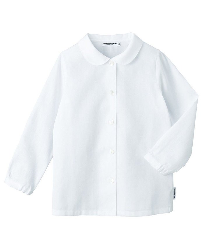 【ミキハウスホットビスケッツ/MIKI HOUSE HOT BISCUITS / KIDS】の【ミキハウス】【100-140cm】 ピケ素材の長袖ブラウス インテリア・キッズ・メンズ・レディースファッション・服の通販 founy(ファニー) https://founy.com/ ファッション Fashion キッズファッション Fashion for Kids トップス・カットソー Cut & Sew Tops おすすめ Recommended / Our Picks セレモニー Ceremony パーティ Party, Party Style フォーマル Formal, Dressy ボレロ Bolero, Short Cardigan エレガント 上品 Elegant 入学式 Entrance Ceremony 夏 Summer S/S・春夏 SS, Spring/Summer, Warm Season A/W・秋冬 Autumn/Winter 結婚式 Wedding 長袖 Long Sleeve, Full Sleeve |ID: prp329100004715543 ipo3291000000035083902