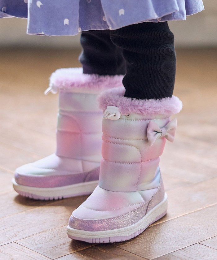 【エニィ/ANY / KIDS】のキラキラスノーブーツ インテリア・キッズ・メンズ・レディースファッション・服の通販 founy(ファニー) https://founy.com/ ファッション Fashion キッズファッション Fashion for Kids スマホ Smartphone, Mobile Device 人気 Popular, Best Seller フィット Fit, Slim Fit フェイクファー Faux Fur, Imitation Fur リボン Ribbon, Bow 冬 Winter / This Winter A/W・秋冬 Autumn/Winter 再入荷 Restock / Back in Stock |ID: prp329100004715547 ipo3291000000035605560