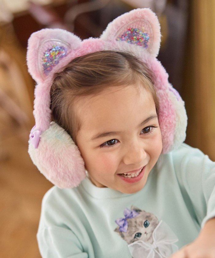 【エニィ/ANY / KIDS】のネコ耳イヤーマフ インテリア・キッズ・メンズ・レディースファッション・服の通販 founy(ファニー) https://founy.com/ ファッション Fashion キッズファッション Fashion for Kids スマホ Smartphone, Mobile Device ネコ Cat, Feline Motif 人気 Popular, Best Seller ラベンダー Lavender 冬 Winter / This Winter A/W・秋冬 Autumn/Winter 再入荷 Restock / Back in Stock |ID: prp329100004715555 ipo3291000000035760922