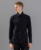 【ジョゼフ オム/JOSEPH HOMME / MEN】のトライジャガードストレッチ ウィングカラーシャツ ブラック系|ID: prp329100004715567 ipo3291000000034069676