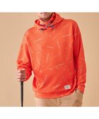 【ピーダブリュサーキュラス/PW CIRCULUS / MEN】の【 伸縮性あり 】【MEN】 LOGO ネックウォーマー付フーディ オレンジ系5|ID: prp329100004715574 ipo3291000000034735695