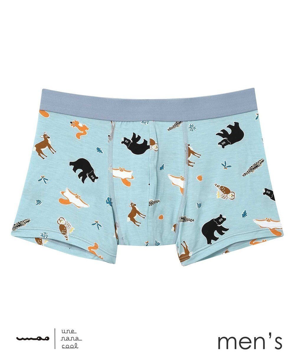 【ウンナナクール/une nana cool / MEN】のMADE WITH 京都市動物園 メンズボクサーパンツ インテリア・キッズ・メンズ・レディースファッション・服の通販 founy(ファニー) 　ファッション　Fashion　メンズファッション　Fashion for Men　ボトムス　Bottoms　アンダー　Underwear Essentials　イラスト　Illustration　コラボ　Collaboration, Collab　シンプル　Simple, Minimal　フィット　Fit, Slim Fit　リアル　Real, Realistic　卒業式　Graduation Ceremony　GY|ID: prp329100004715584 ipo3291000000034069741