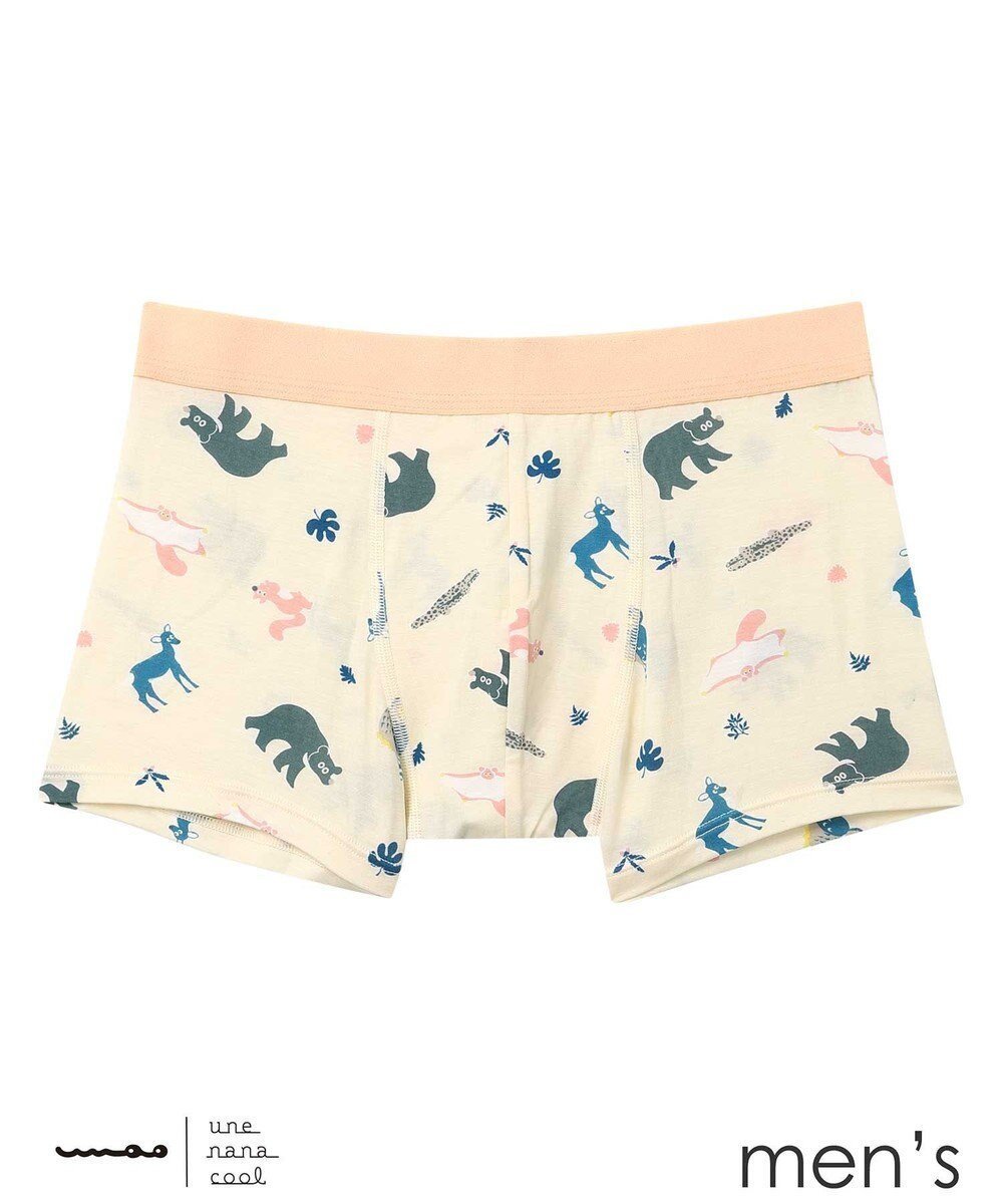 【ウンナナクール/une nana cool / MEN】のMADE WITH 京都市動物園 メンズボクサーパンツ インテリア・キッズ・メンズ・レディースファッション・服の通販 founy(ファニー) 　ファッション　Fashion　メンズファッション　Fashion for Men　ボトムス　Bottoms　アンダー　Underwear Essentials　イラスト　Illustration　コラボ　Collaboration, Collab　シンプル　Simple, Minimal　フィット　Fit, Slim Fit　リアル　Real, Realistic　卒業式　Graduation Ceremony　CR|ID: prp329100004715584 ipo3291000000034337616