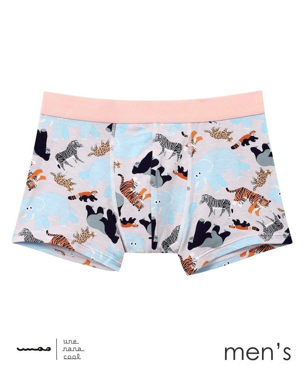 【ウンナナクール/une nana cool / MEN】のMADE WITH 京都市動物園 メンズボクサーパンツ インテリア・キッズ・メンズ・レディースファッション・服の通販 founy(ファニー) 　ファッション　Fashion　メンズファッション　Fashion for Men　ボトムス　Bottoms　アンダー　Underwear Essentials　イラスト　Illustration　コラボ　Collaboration, Collab　シンプル　Simple, Minimal　フィット　Fit, Slim Fit　リアル　Real, Realistic　卒業式　Graduation Ceremony　PI|ID: prp329100004715584 ipo3291000000034337618