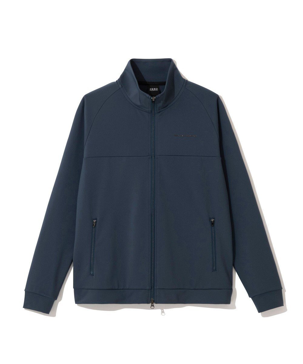 【ゼロハリバートン/ZERO HALLIBURTON / MEN】の【UVカット】 フルジップストレッチジャケット ZHG-M5A3 85112 インテリア・キッズ・メンズ・レディースファッション・服の通販 founy(ファニー) ファッション Fashion メンズファッション Fashion for Men アウター Men's Coats Outerwear ブルゾンジャケット / カジュアルアウター Bomber Jackets & Blousons コンパクト Compact, Small Size シンプル Simple, Minimal ジャケット Jacket, Outerwear ストレッチ Stretch, Stretchy Fabric ブルゾン Blouson, Bomber Jacket ポケット Pocket, Pocket Detail メタリック Metallic, Shiny Finish ラウンド Round, Round Neck A/W・秋冬 Autumn/Winter ゴルフ Golf ネイビー|ID: prp329100004715600 ipo3291000000034198989