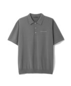 【ゼロハリバートン/ZERO HALLIBURTON / MEN】の半袖ニットポロシャツ ZHG-M5A4c 85115 グレー|ID: prp329100004715603 ipo3291000000034069804