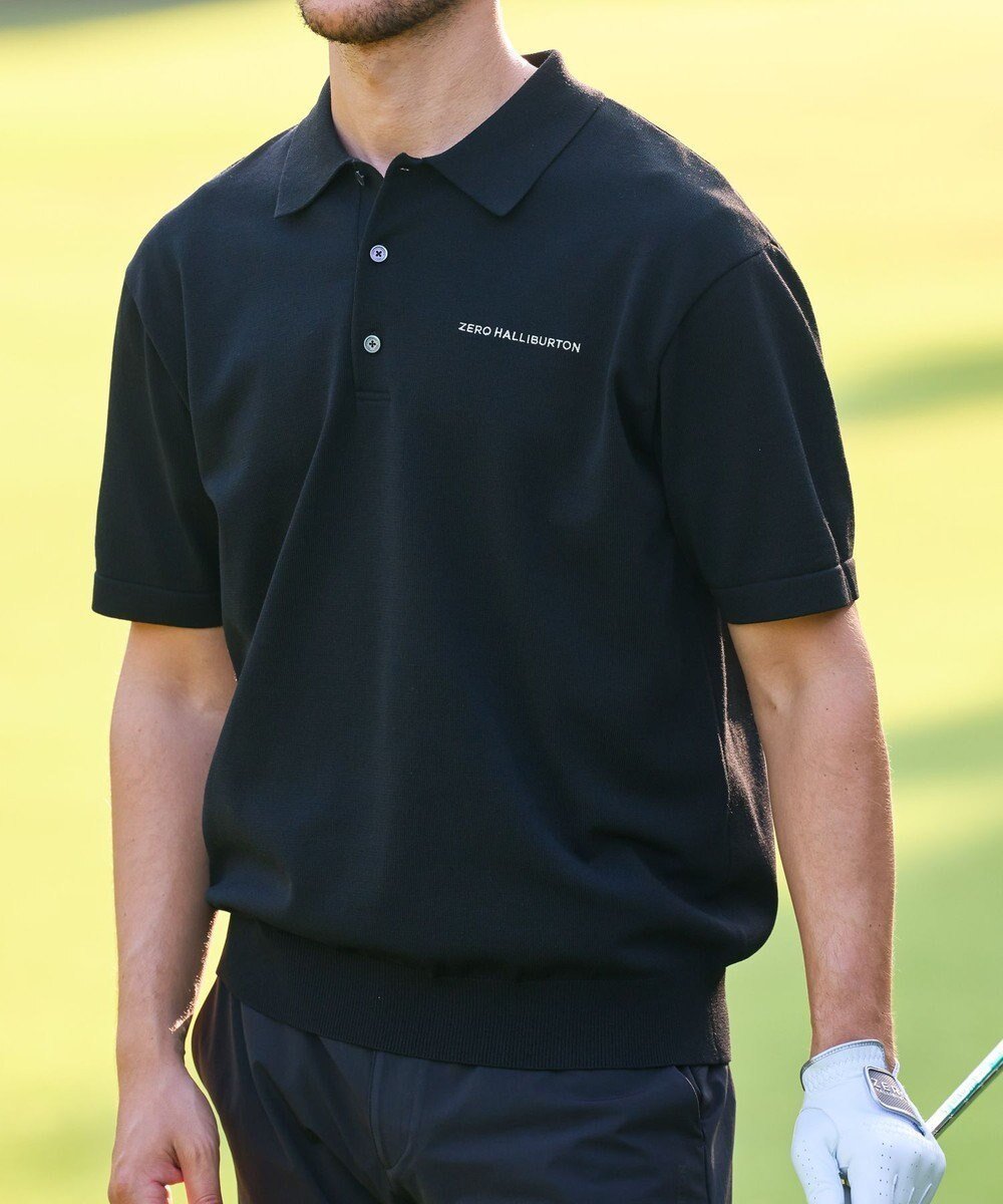 【ゼロハリバートン/ZERO HALLIBURTON / MEN】の半袖ニットポロシャツ ZHG-M5A4c 85115 人気、トレンドファッション・服の通販 founy(ファニー) ファッション Fashion メンズファッション Fashion for Men トップス・カットソー Cut & Sew Tops ニット・セーター / 定番トップス Knit Tops & Sweaters メンズシャツ Shirts ポロシャツ / きれいめカジュアルスタイル Polo Shirts ゴルフ Golf ポロシャツ Polo Shirt, Collared Tee リラックス Relax, Relaxed Fit エレガント 上品 Elegant 半袖 Short Sleeve, Half Sleeve 洗える Machine Washable A/W・秋冬 Autumn/Winter other-1|ID: prp329100004715603 ipo3291000000034242897