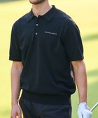 【ゼロハリバートン/ZERO HALLIBURTON / MEN】の半袖ニットポロシャツ ZHG-M5A4c 85115 ブラック|ID: prp329100004715603 ipo3291000000034242898