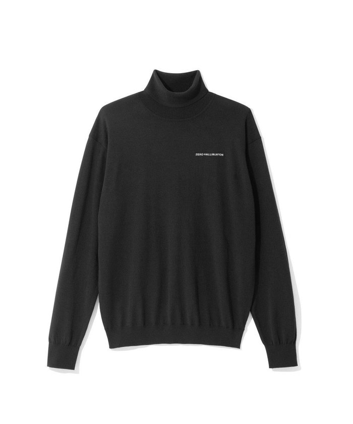 【ゼロハリバートン/ZERO HALLIBURTON / MEN】のタートルネックニット ワンラインロゴver. ZHG-M5A4e 85117 インテリア・キッズ・メンズ・レディースファッション・服の通販 founy(ファニー) https://founy.com/ ファッション Fashion メンズファッション Fashion for Men トップス・カットソー Cut & Sew Tops ニット・セーター / 定番トップス Knit Tops & Sweaters 新作・新入荷 New Arrivals / New In ゴルフ Golf シンプル Simple, Minimal ジャケット Jacket, Outerwear ストレッチ Stretch, Stretchy Fabric セーター Sweater, Knitwear タートルネック Turtleneck, High Neck エレガント 上品 Elegant 洗える Machine Washable A/W・秋冬 Autumn/Winter |ID: prp329100004715605 ipo3291000000034069807
