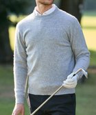 【ゼロハリバートン/ZERO HALLIBURTON / MEN】のカシミヤ クルーネックニットトップス ZHG-M5A7 85122 グレー|ID: prp329100004715613 ipo3291000000034242924