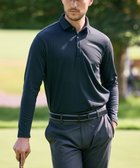 【ゼロハリバートン/ZERO HALLIBURTON / MEN】の【吸水速乾・保温】 Octa 長袖 ポロシャツ ZHG-M5A8a 85123 ブラック|ID: prp329100004715614 ipo3291000000034069841