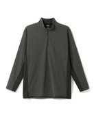 【ゼロハリバートン/ZERO HALLIBURTON / MEN】の【ストレッチ・UVカット】 Octa ハイブリッド ハーフジップモックネックトップス ZHG-M5A8 85125 カーキ|ID: prp329100004715616 ipo3291000000034069850