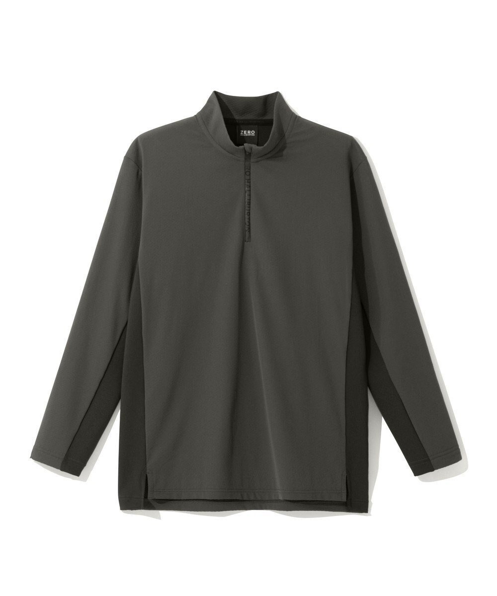 【ゼロハリバートン/ZERO HALLIBURTON / MEN】の【ストレッチ・UVカット】 Octa ハイブリッド ハーフジップモックネックトップス ZHG-M5A8 85125 インテリア・キッズ・メンズ・レディースファッション・服の通販 founy(ファニー) 　ファッション　Fashion　メンズファッション　Fashion for Men　トップス・カットソー　Cut & Sew Tops　メンズシャツ　Shirts　新作・新入荷　New Arrivals / New In　カットソー　Cut and Sewn Top　ストレッチ　Stretch, Stretchy Fabric　フィット　Fit, Slim Fit　A/W・秋冬　Autumn/Winter　軽量　Lightweight, Ultra Light　カーキ|ID: prp329100004715616 ipo3291000000034069850