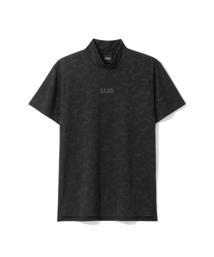 【ゼロハリバートン/ZERO HALLIBURTON / MEN】の【吸水速乾・UVカット】 カモフラージュ柄 ジャガード モックネックTシャツ 85127 インテリア・キッズ・メンズ・レディースファッション・服の通販 founy(ファニー) https://founy.com/ ファッション Fashion メンズファッション Fashion for Men トップス・カットソー Cut & Sew Tops メンズシャツ Shirts 新作・新入荷 New Arrivals / New In カットソー Cut and Sewn Top コンパクト Compact, Small Size ジャカード／ジャガード Jacquard, Woven Pattern プリント Print, Printed Pattern ベスト Vest, Waistcoat モックネック Mock Neck, Short Turtleneck エレガント 上品 Elegant 半袖 Short Sleeve, Half Sleeve 吸水 Absorbent, Quick-Dry A/W・秋冬 Autumn/Winter |ID: prp329100004715618 ipo3291000000034069854