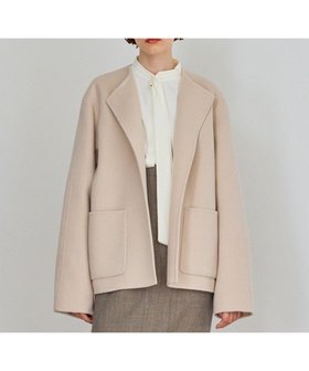 【ベイジ,/BEIGE,】 【WEB限定】VERDUN / ウールリバーショートコート人気、トレンドファッション・服の通販 founy(ファニー) ファッション Fashion レディースファッション Fashion for Women アウター Coat / Outerwear Collection コート・ロングコート・ピーコート Long Coats, Peacoats & More レディースジャケット・軽アウター Jackets ジャケット Jacket, Outerwear A/W・秋冬 Autumn/Winter |ID:prp329100004715632