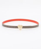 【組曲/KUMIKYOKU】のハートバックルリバーシブルベルト ベージュ系|ID: prp329100004715639 ipo3291000000035800787